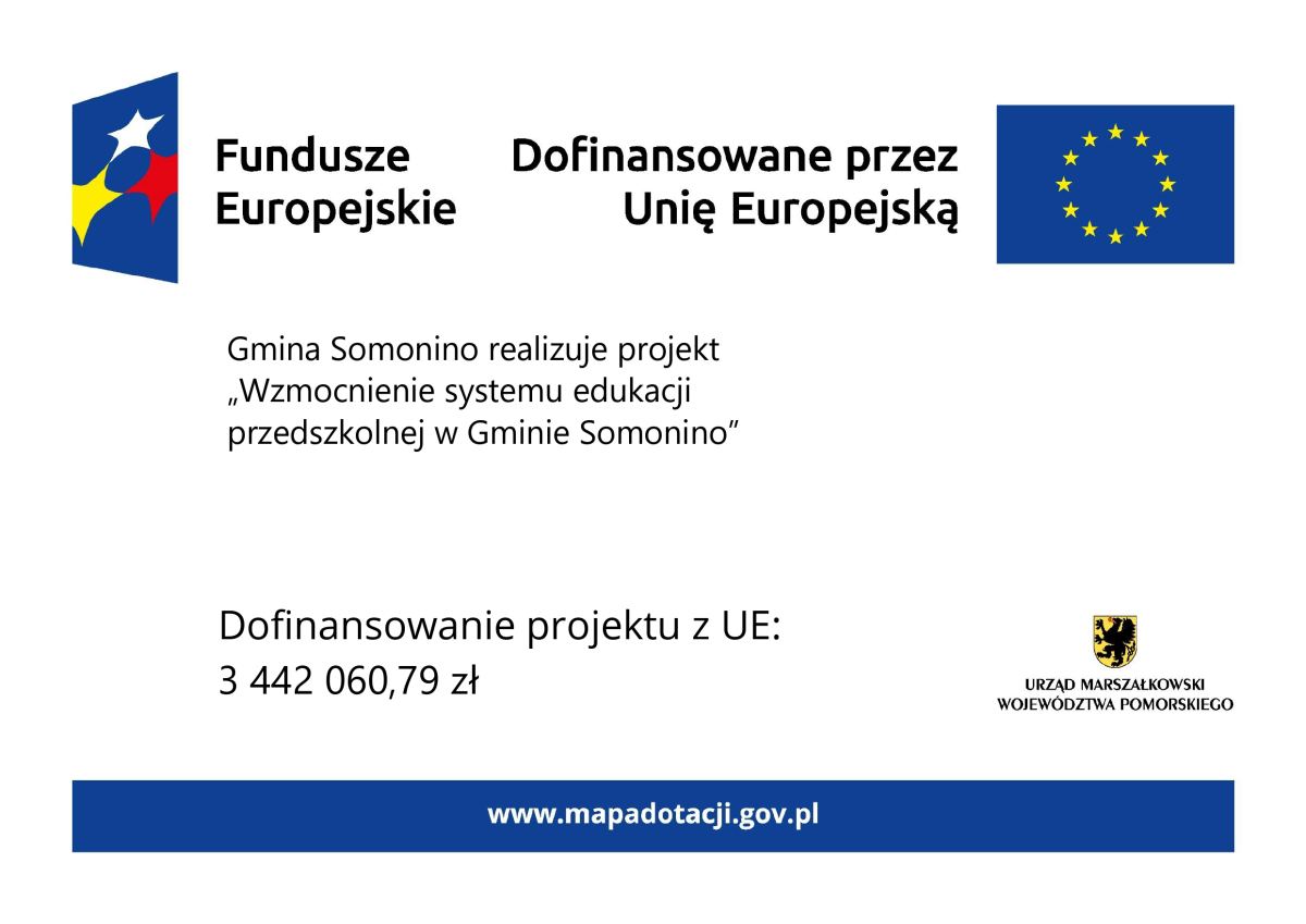 Wzmocnienie systemu edukacji przedszkolnej w Gminie Somonino